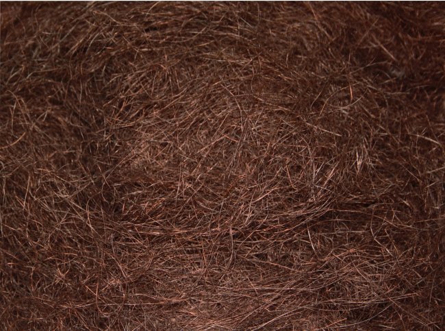 Сизаль - натуральное волокно (100гр) цвет:А027-коричневый
