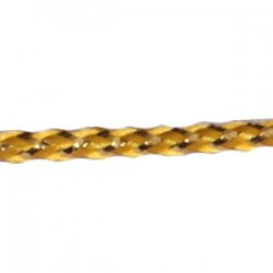 Шнур декоративный С3565 с люрексом 2мм (50м) цвет:желт/золото