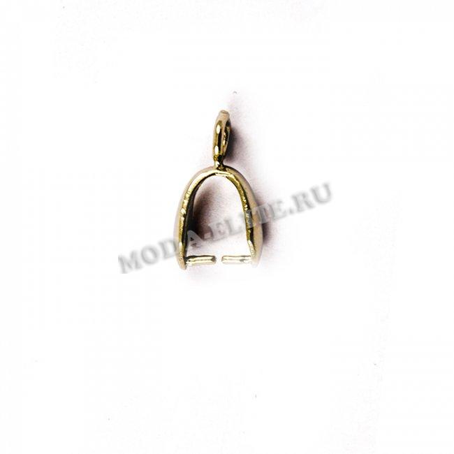 Крепление для кулона FS3610 12*4мм (1000шт) цвет:золото