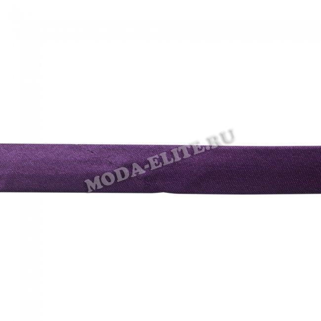 Косая бейка 5/8" 15мм (10боб*132м) цвет:180-фиолетовый