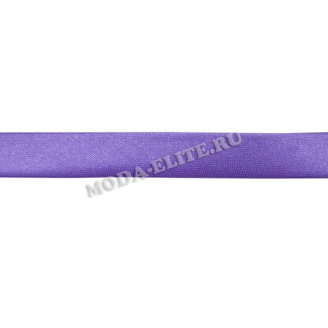 Косая бейка 5/8" 15мм (10боб*132м) цвет:180-фиолетовый