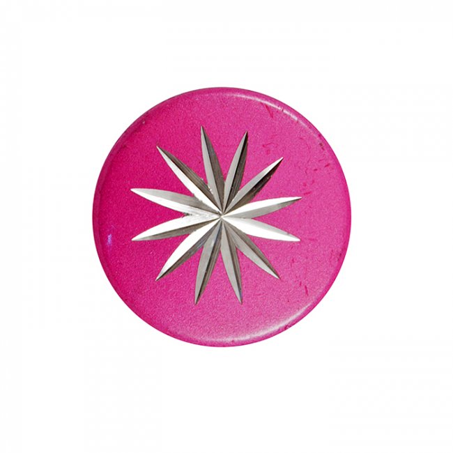 Пуговица джинс FS7554 на ломаной ножке d17мм (10шт) цвет:304-яр.розовый