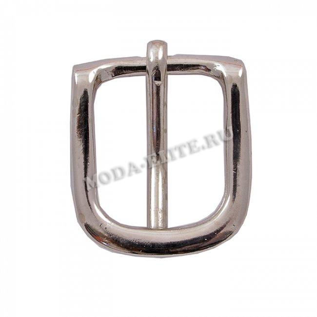 Пряжка FS8237 классическая 2,5см 1 язычок (10шт) цвет:никель
