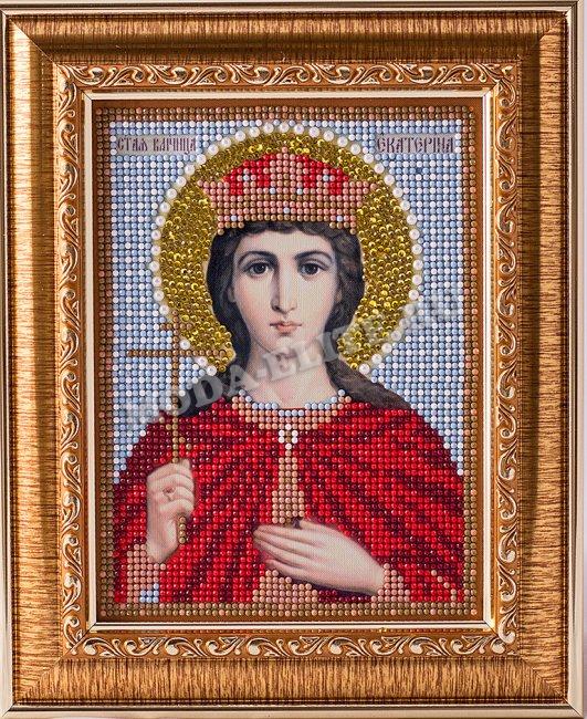 Икона из страз "Св. Великомученица Екатерина" (1шт) цвет:цветной