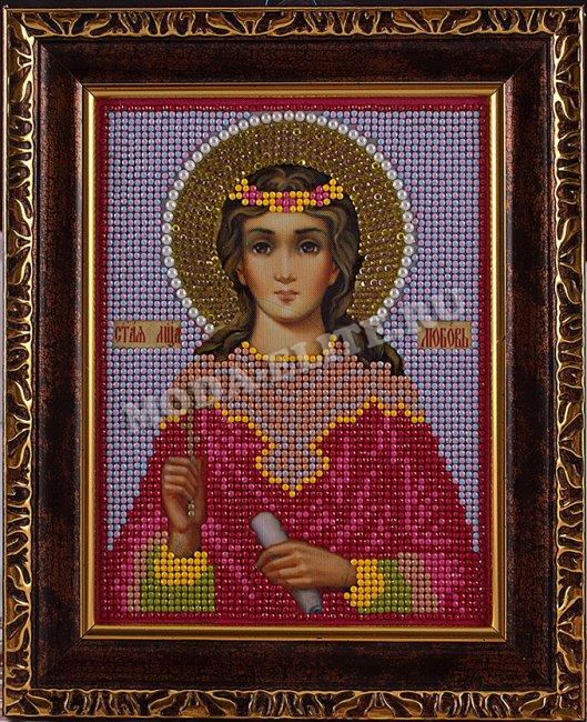 Икона из страз "Св. Мученица Любовь" (1шт) цвет:714