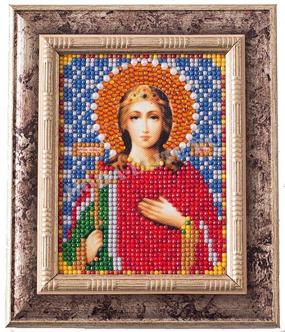 Икона из страз "Св. Ирина" (1шт) цвет:ДЛМ715