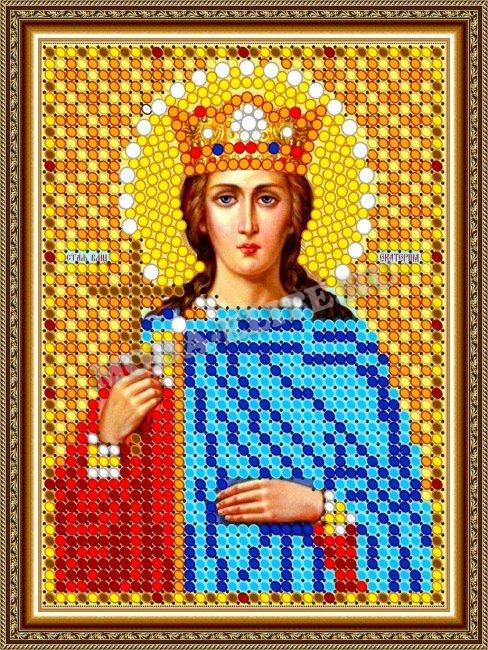 Икона из страз "Св.Екатерина" (1шт) цвет:ДЛМ706