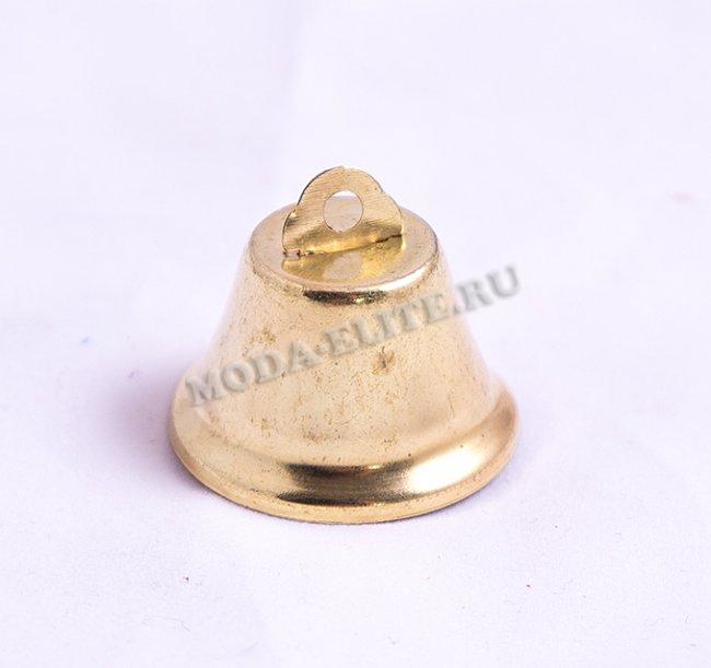 Колокольчик №11114 34мм (200шт) цвет:золото