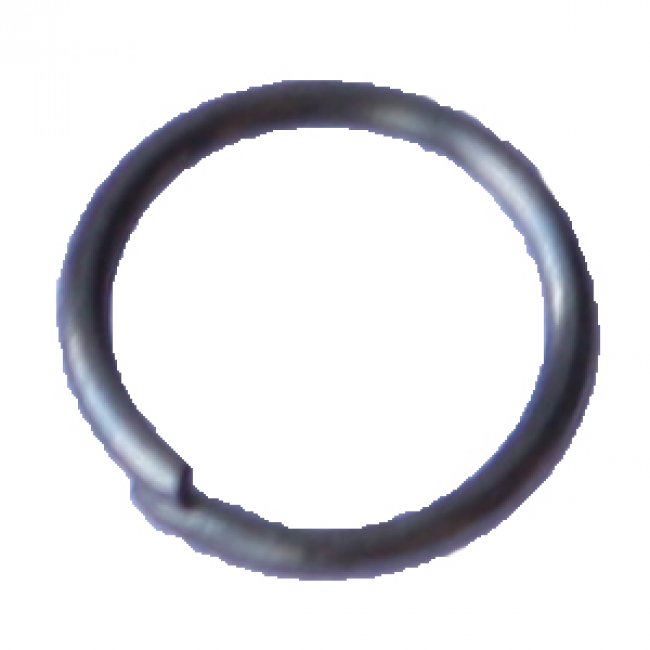 Колечко для бус S14 одинарное d 10мм (50шт) цвет:т.никель