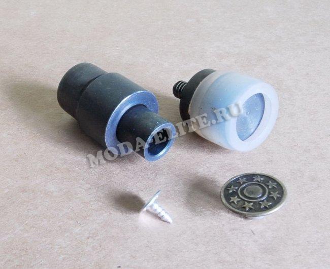 Насадка для установки джинсовых пуговиц №11676 d 20мм (1шт) цвет:d 20