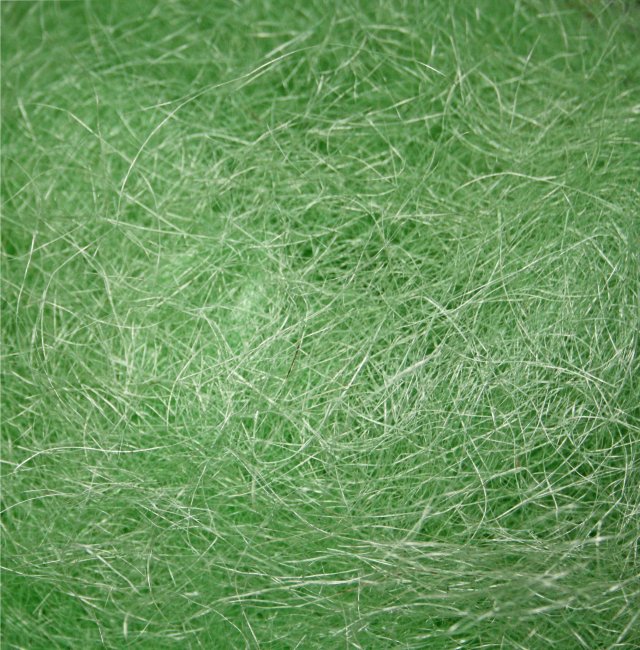 Сизаль - натуральное волокно (100гр) цвет:А020-св.салатовый