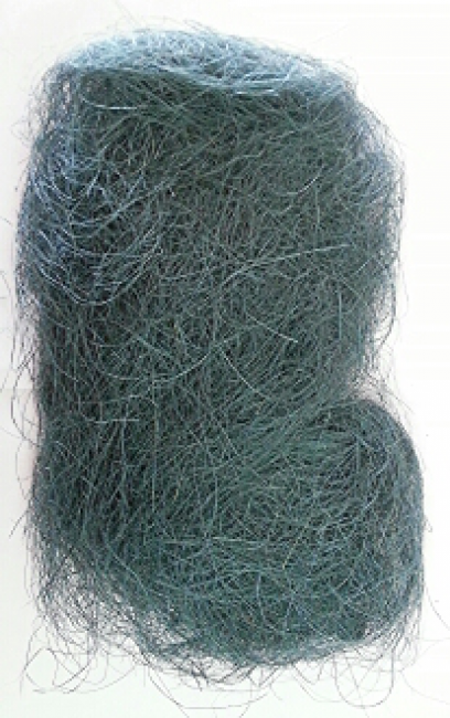Сизаль - натуральное волокно (1кг) цвет:А031-св.серый