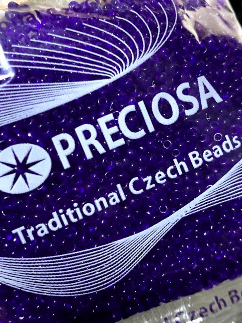 Бисер "PRECIOSA" Natural Transparent № 311 19 001 10/0 (46-50гр) цвет:30100
