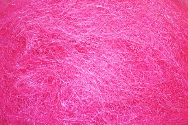 Сизаль - натуральное волокно (1кг) цвет:А010-яр.розовый