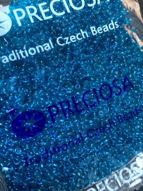 Бисер "PRECIOSA" Natural Transparent № 311 19 001 10/0 (46-50гр) цвет:60100-2