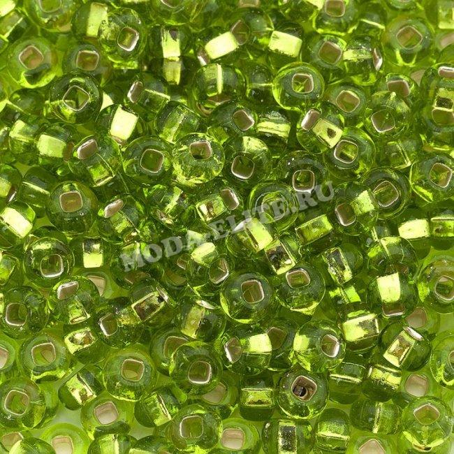 Бисер "PRECIOSA" Transparent - Silver Lined № 331 29 001 10/0 (5гр) цвет:57220(кв)