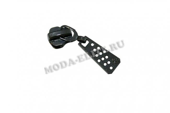 Бегунок № 12883 "металл" тип 5 (10шт) цвет:т.никель