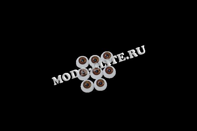 Глаза R-10 акриловые d 10мм (20шт) цвет:индиго