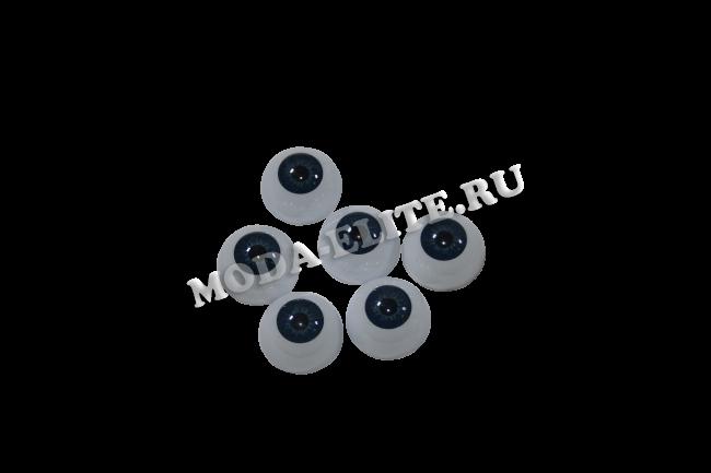 Глаза R-18 акриловые d 18мм (10шт) цвет:индиго