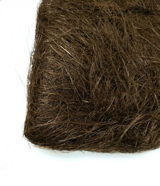 Сизаль - натуральное волокно (1кг) цвет:А028-т.коричневый
