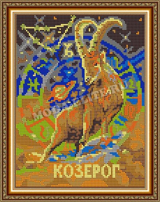 Картина из страз «Козерог» (1шт) цвет:ДК-479