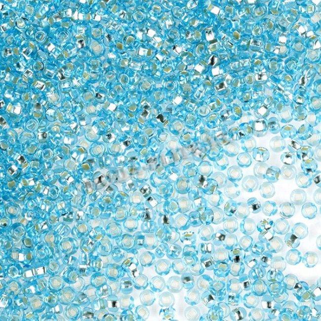 Бисер "PRECIOSA" Transparent - Silver Lined № 331 29 001 10/0 (5гр) цвет:67000(кв)