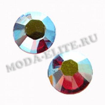 Стразы 2028 SS16 Foiled (10шт) цвет:208AB-Siam AB
