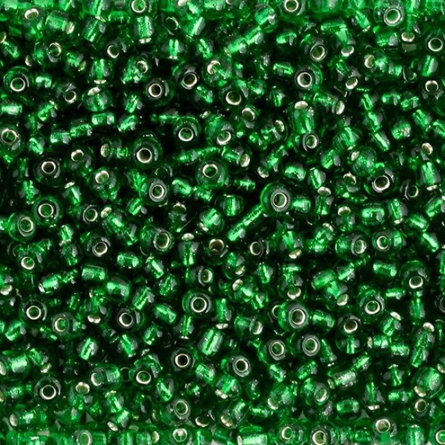 Бисер Silver Lined Round Hole 9/0 Китайский калиброванный (18-21гр) цвет:37B