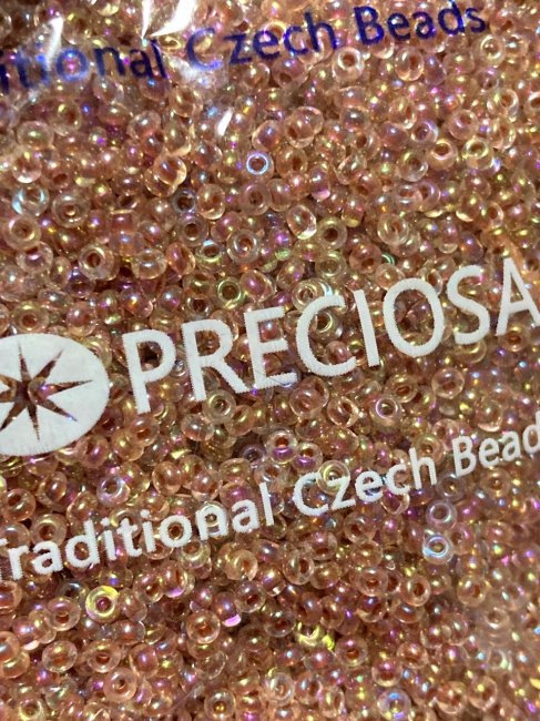 Бисер "PRECIOSA" Crystal - Terra Color Lined and Sfinx № 331 19 001 10/0 (46-50гр) цвет:38619-1