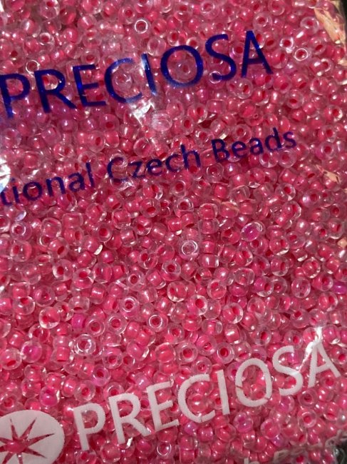 Бисер "PRECIOSA" Crystal - Terra Color Lined and Sfinx № 331 19 001 10/0 (46-50гр) цвет:38698-6