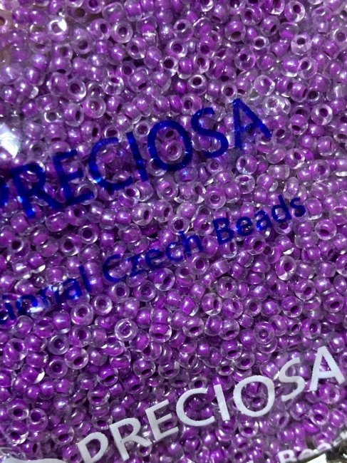 Бисер "PRECIOSA" Crystal - Terra Color Lined and Sfinx № 331 19 001 10/0 (46-50гр) цвет:58828-4