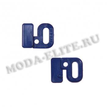 Застежки для белья BG - 6272 пластиковые 10мм (100шт) цвет:046-яр.голубой